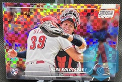 2022 Topps Stadium Club Chrome X-Fractor #341 Mark Kolozsvary Rookie